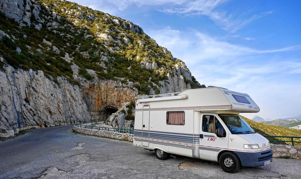 Camping car falaise